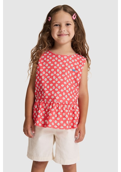 U.s. Polo Assn. Kız Çocuk Kırmızı Tişört 50325632-vr213 Rısk Red