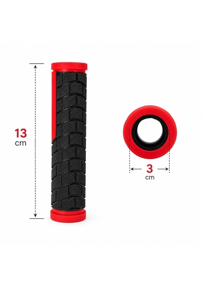 Bisiklet Elcik Kaydırmaz Kauçuk 13cm X 3cm Bisiklet Gidon Elciği