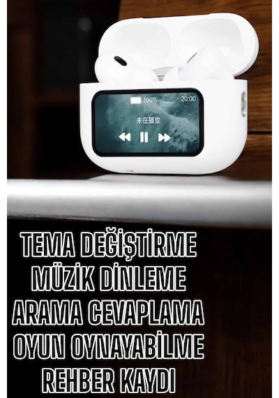 Kablosuz Yeni Nesil Bluetooth Bağlantılı Dokunmatik Ekranlı Kulak İçi Pro Kulak Içi