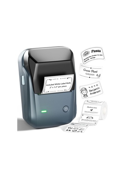 Nıımbot B1 Etiket Makinesi, Otomatik Tanımlamalı Bluetooth Taşınabilir Etiket Yazıcısı, Ofis, E