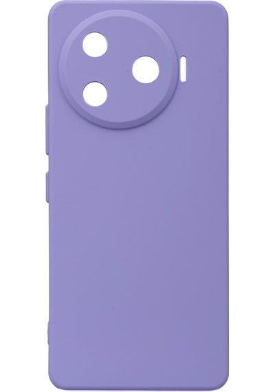 Zore Tecno Camon 30 Pro 5g Kılıf Msra Biye Silikon - Mor Mor