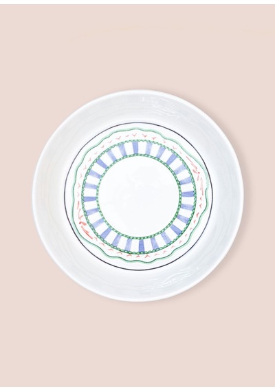 The Mia Spring Salata Kasesi Mavi 23x6 Cm Renkli