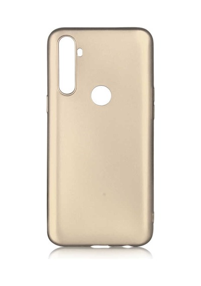 Rba Aksesuar Realme C3 Kılıf Rba Premier Silikon Kapak - Rose Gold Altın