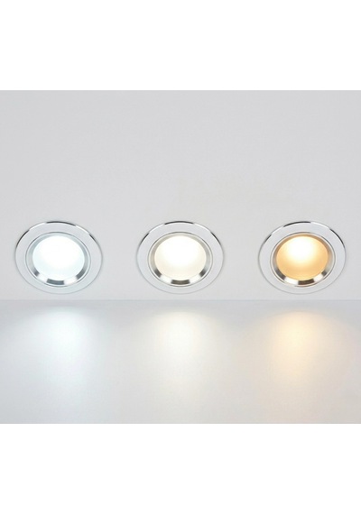 1 Adet Cata Ct 5257 Zebra Beyaz Kasa 6w Sıva Altı Led Spot 3 Renk çok renkli