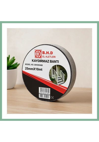 Bşkvirgo Kaydırmaz Bant 25 Mm X 10 M Siyah Bsk2026