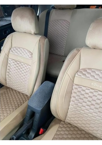 Universal Oto Koltuk Kılıfı Akra Nakışlı Velour Serisi - Gu583