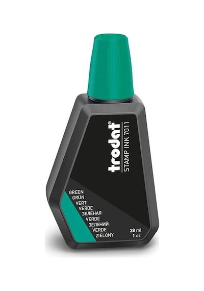 Kayakirtasiye Trodat 7011 Yeşil Istampa Mürekkebi 28 Ml