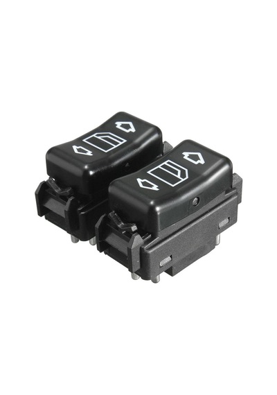 2 Adet Mercedes W124 Cam Açma Kapama Anahtarı 6pin
