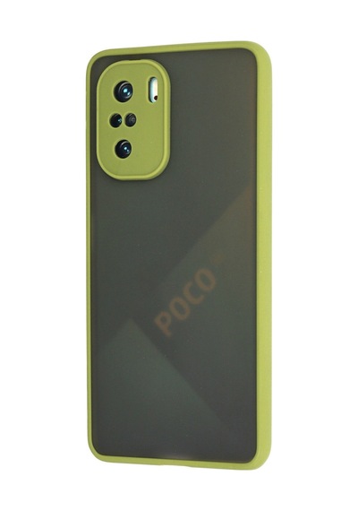 Xiaomi Poco F3 Uyumlu Kılıf Montreal Silikon Kapak - Açık Yeşil