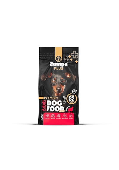 Zampa Plus Premium Kuzu Etli ve Pirinçli Küçük Irk Yetişkin Köpek İçin Kuru Mama 2500 G