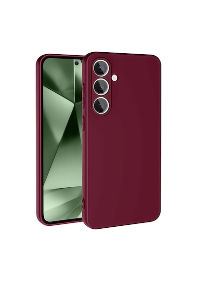 Galaxy S24 Fe Uyumlu Zore Mara Lansman Kapak Koyu Mor