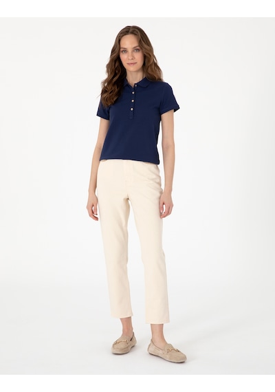 Pierre Cardin Kadın Lacivert Tişört Basic 50325456-vr033
