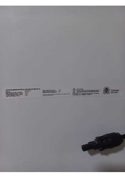 Topcon Monokristal 460w Güneş Paneli Solar Panel Karavan Kamp Tekne Akü Şarj Bağ Evi Güneş Enerjisi