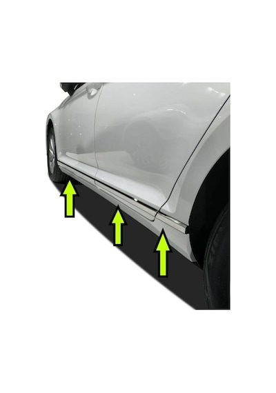 Vw Passat B8 2015-2019 Krom Yan Kapı Çıtası 8 Parça