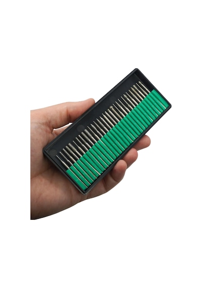 5086 Elmas Camcı Gravur Freze Taslama Uc Setı 30 Prc