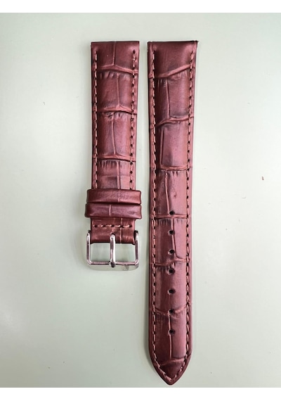 R4102s Roder Deri Kayış - Acı Kahve - 22mm Şeffaf