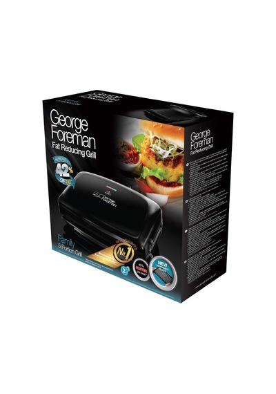 Family Fitness Izgara, Panini Ve Sandviç Grill, 32.5 X 18 Cm Izgara Yüzeyi, Siyah 24330-56
