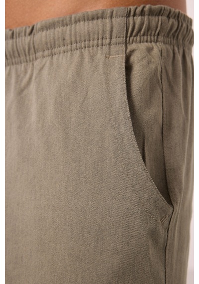 Tommylife Camel Standart Fit Dokuma Hafif Esnek Chino Erkek Pantolon - 82180 Camel