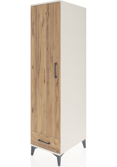 Kronos Dolap 2 Raflı Tek Çekmeceli Tek Askılı 44x59x182 Aytaş... Aytaşı