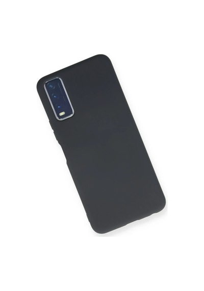 Vivo Y11s Kılıf Nano İçi Kadife Silikon - Lacivert 0.2M-Çok Renkli