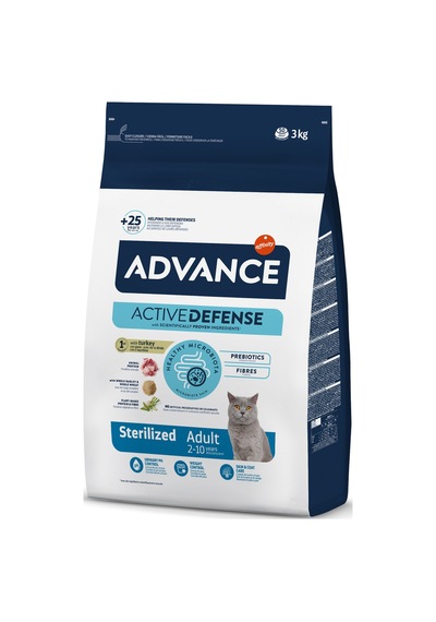 Advance - 639 - Cat Sterılızed Turkey - Zengemtr - 3 Kg