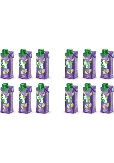Çaykur Didi Bergamot Aromalı Soğuk Çay Kutu 330 Ml X 12 Adet
