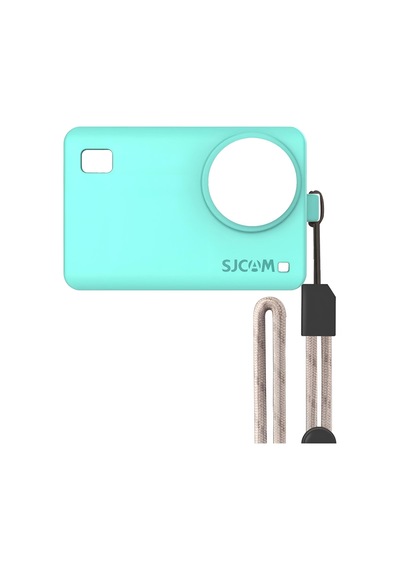 Sjcam Sj8 Aksiyon Kamera Serisi İçin Koruyucu Silikon Kılıf Turkuaz