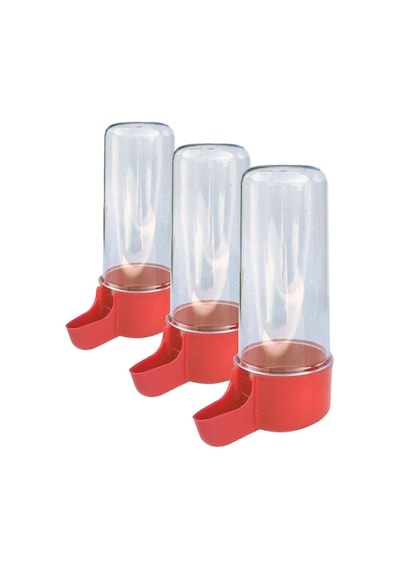 Kuş Sulukları, Büyük Gaga Suluk 200 Ml, Karışık X 20 Adet 3 Paketi Bej