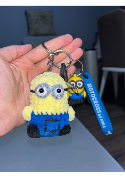Amigurami Minyon Anahtarlık Çok Renkli