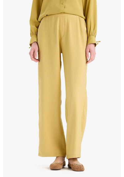 DeFacto Wide Leg Basic Düz Geniş Paça Pantolon E7979AX25SMKH519