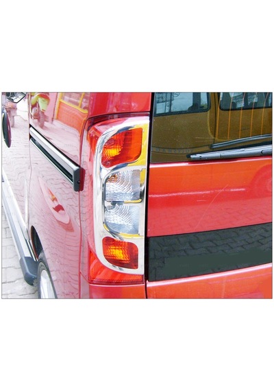 Peugeot Bipper Krom Stop Çerçeve 2 Prç 2008 Üzeri Paslanmaz Çelik