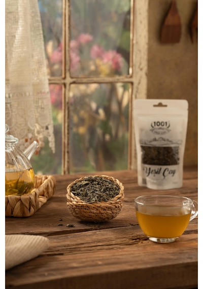 1001 Çiftliği Yeşilçay 50gr Analizli