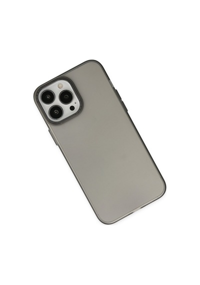 Apple iPhone  Uyumlu,  14 Pro Kılıf Modos Metal Kapak - Siyah