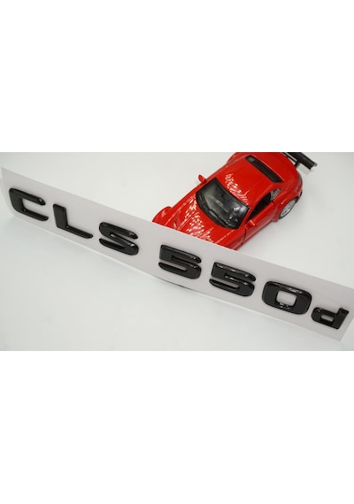 CLS 550d Bagaj Parlak Siyah ABS 3M 3D Yazı Logo