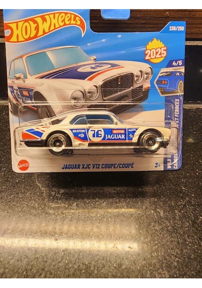 Hot Wheels 1/64 Jaguar Xjc V12 Coupe