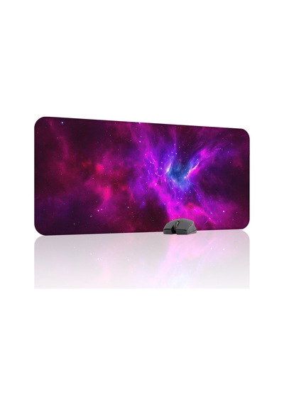 Galaksi Kaymaz Dikişli Kauçuk Oyuncu Mousepad V5 - 90x40 Xxl Gaming Mouse Pad Fare Altlığı