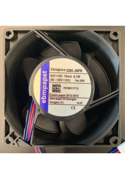 EBMPAPST 3280JNPR 92x92x38 MM 80V DC 6.1 W 3 Kablolu Fan