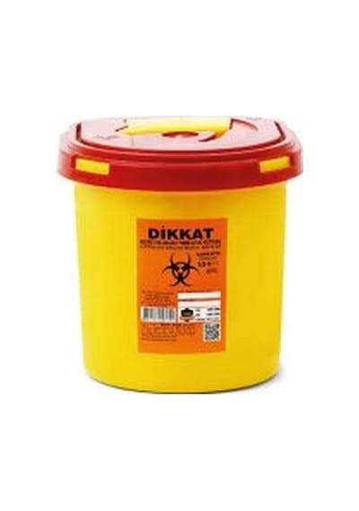 Enfekte Tıbbi Atık Kovası - 1.3 Lt Mint