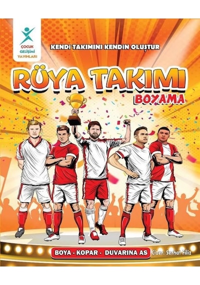Rüya Takımı Boyama- Çocuk Gelişimi Yayınları