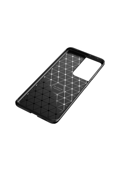 Samsung Uyumlu Galaxy S21 Ultra Kilif Karbon Silikon Case 389460052