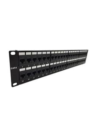Speed Sp-Cu648 48 Port Cat6 Utp Patch Panel