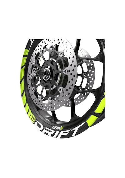 Mondial Drift Jant Şeridi Florasan Sarı