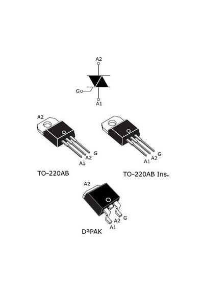 Btb12 - To220 12A 600V Triyak