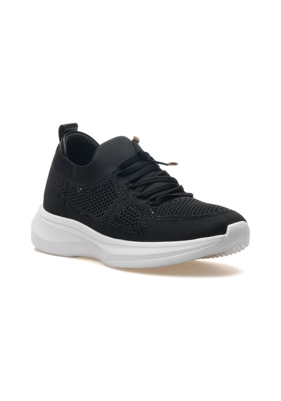 Guja Kadın Taş Detaylı Sneaker Günlük Ayakkabı 25y 25y308 Z Siyah Siyah