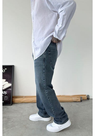Mavi Basic Baggy Fit Pantolon Mavi