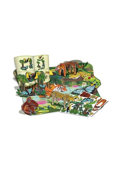 4M 3D Puzzle Yağmur Ormanı 4678