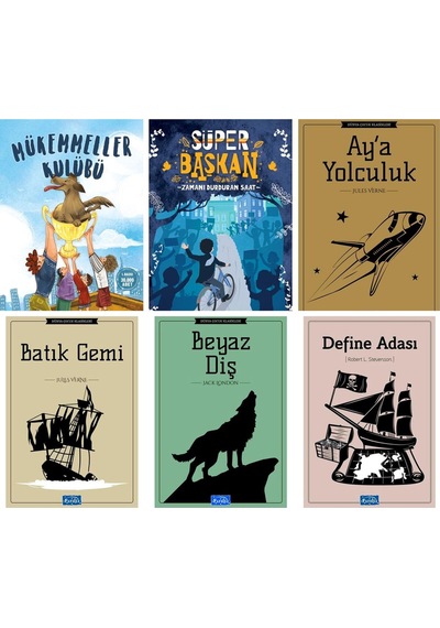 Mükemmeller Kulübü,süper Başkan Zamanı Durduran Saat,ilk Genç Timaş 6 Kitap Set