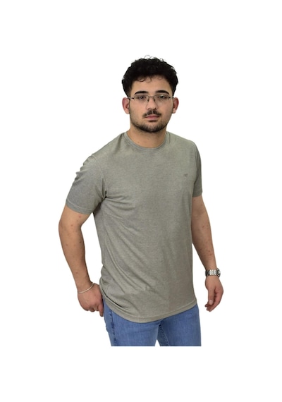 Raymons Erkek Sıfıryaka Düz Merserize Tişört T6034 Bgl-st04527 Haki