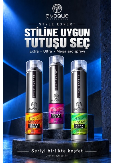 Evoque Professional Style Expert Ultra Saç Spreyi 400 ML