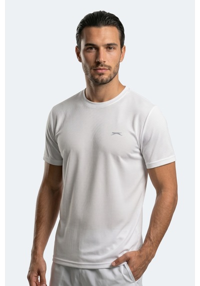 Slazenger Hıjack I Erkek Beyaz Tişört